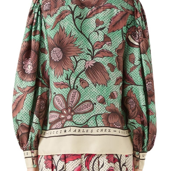 Gucci silk shirt size 36 - Picture 13 of 15